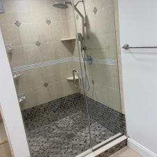 Beautiful-High-Quality-Inline-Frameless-Shower-Door-Installation-in-Colonia-NJ 0